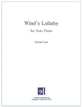 Wind's Lullaby piano sheet music cover